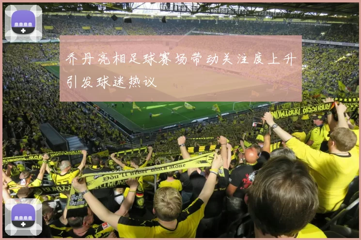 乔丹亮相足球赛场带动关注度上升引发球迷热议